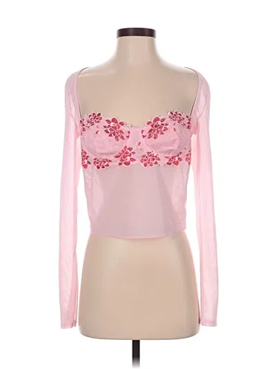 Pre-owned Shein Sleeveless Blouse In Pink