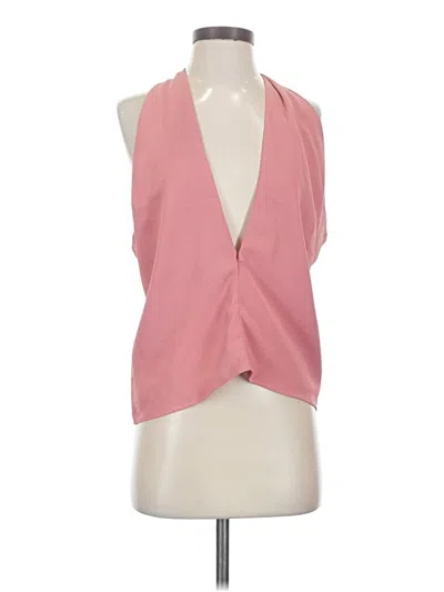 Pre-owned Shein Sleeveless Blouse In Pink