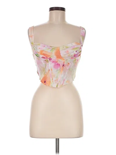 Pre-owned Shein Sleeveless Blouse In Pink