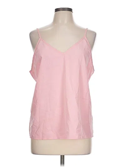 Pre-owned Shein Sleeveless Blouse In Pink
