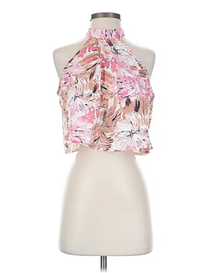 Pre-owned Shein Sleeveless Blouse In Pink
