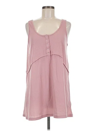 Pre-owned Shein Sleeveless Blouse In Pink