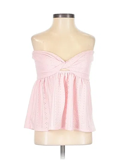 Pre-owned Shein Sleeveless Blouse In Pink