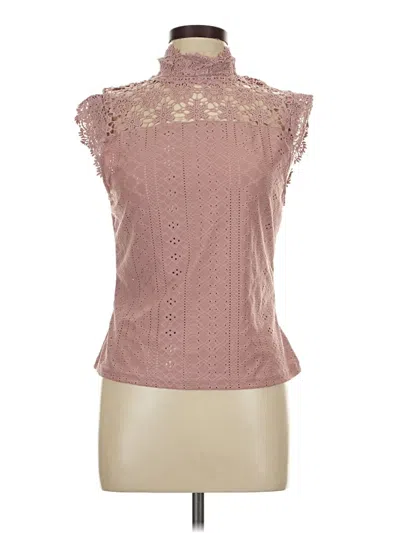 Pre-owned Shein Sleeveless Blouse In Pink