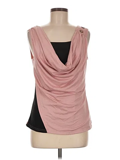 Pre-owned Shein Sleeveless Blouse In Pink