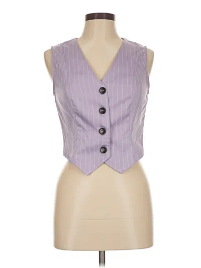 Pre-owned Shein Sleeveless Blouse In Purple