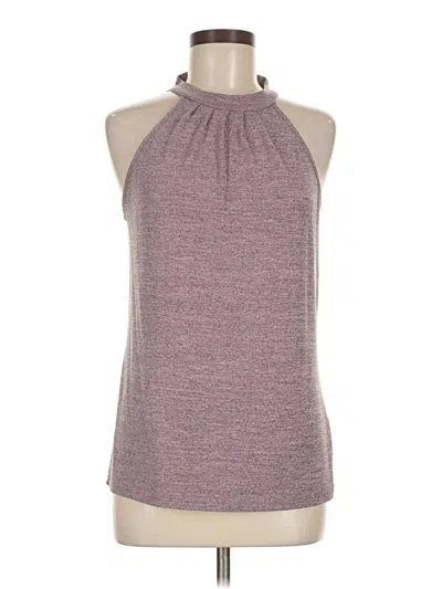 Pre-owned Shein Sleeveless Blouse In Purple