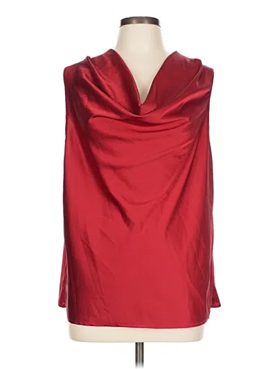 Pre-owned Shein Sleeveless Blouse In Red