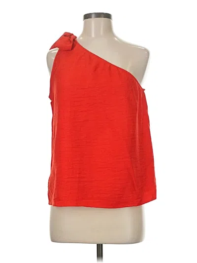 Pre-owned Shein Sleeveless Blouse In Red
