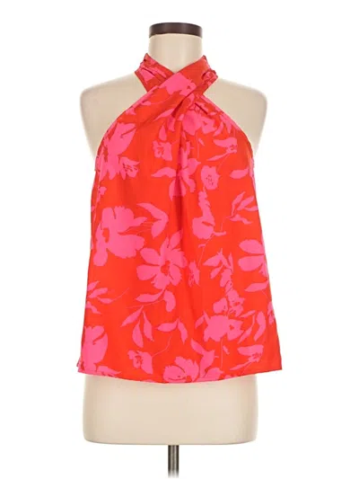 Pre-owned Shein Sleeveless Blouse In Red