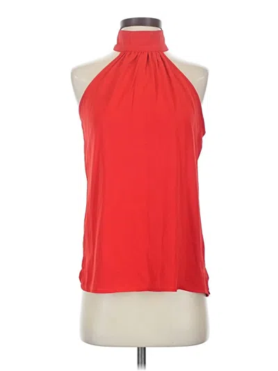Pre-owned Shein Sleeveless Blouse In Red