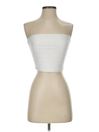 Pre-owned Shein Sleeveless Blouse In Silver