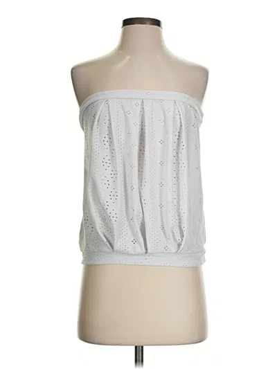 Pre-owned Shein Sleeveless Blouse In Silver