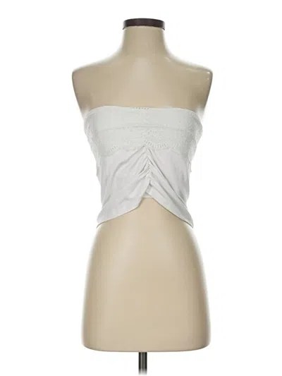 Pre-owned Shein Sleeveless Blouse In Silver