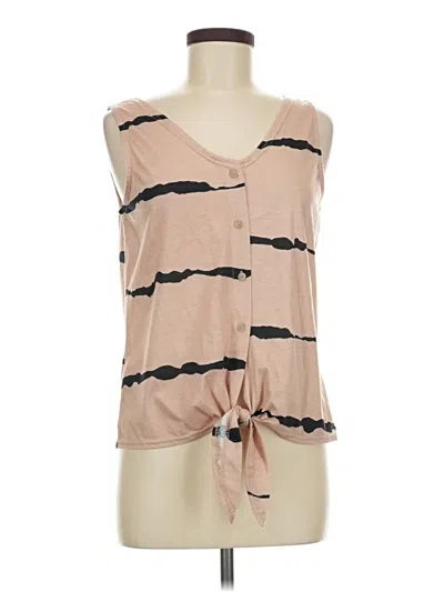 Pre-owned Shein Sleeveless Blouse In Tan