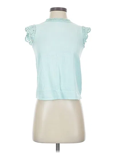 Pre-owned Shein Sleeveless Blouse In Teal