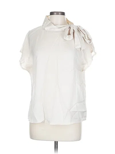Pre-owned Shein Sleeveless Blouse In White