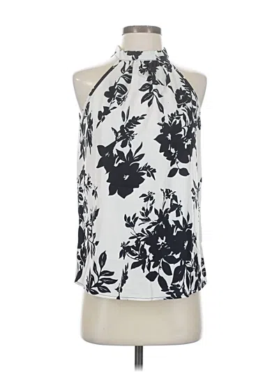 Pre-owned Shein Sleeveless Blouse In White
