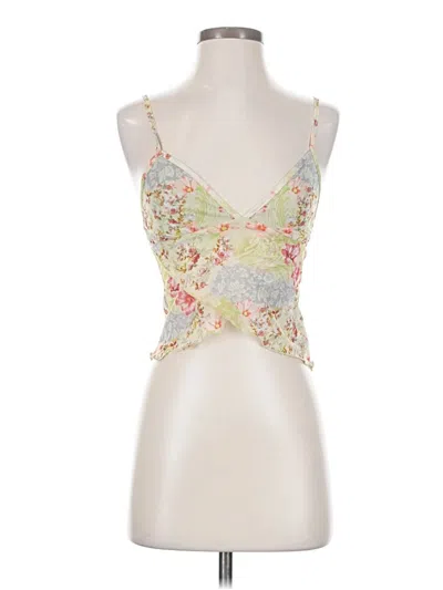 Pre-owned Shein Sleeveless Blouse In White