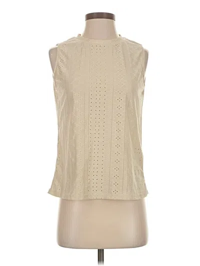 Pre-owned Shein Sleeveless Blouse In White