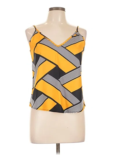Pre-owned Shein Sleeveless Blouse In Yellow