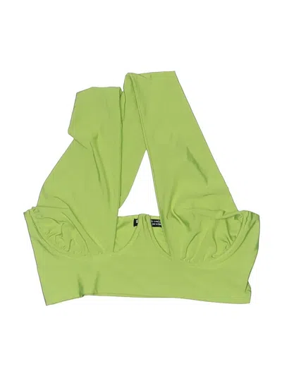 Pre-owned Shein Kids' Sleeveless T-shirt In Green