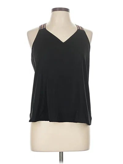 Pre-owned Shein Sleeveless Top Black Halter Neckline Tops