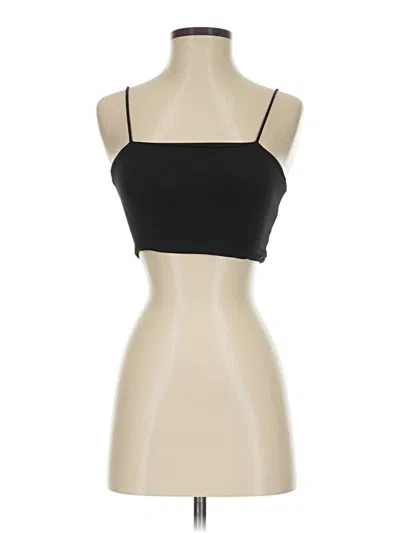 Pre-owned Shein Sleeveless Top Black Halter Neckline Tops
