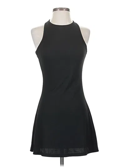 Pre-owned Shein Sleeveless Top Black Halter Neckline Tops
