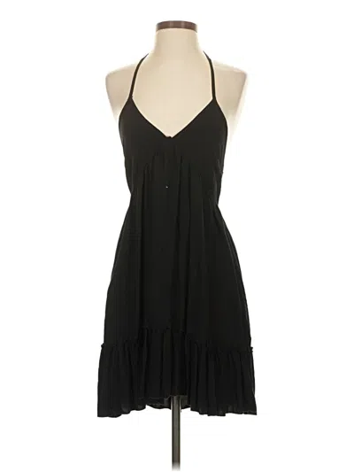 Pre-owned Shein Sleeveless Top Black Halter Neckline Tops
