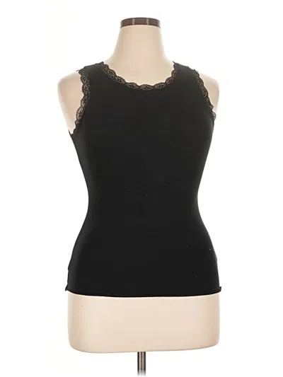 Pre-owned Shein Sleeveless Top Black Halter Neckline Tops