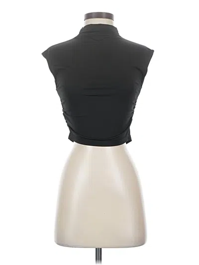 Pre-owned Shein Sleeveless Top Black High Neck Tops