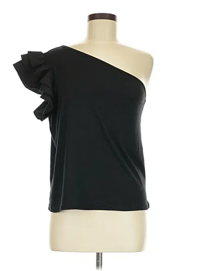 Pre-owned Shein Sleeveless Top Black One Shoulder Neckline Tops
