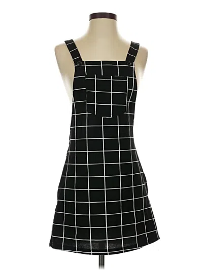 Pre-owned Shein Sleeveless Top Black Square Neckline Tops
