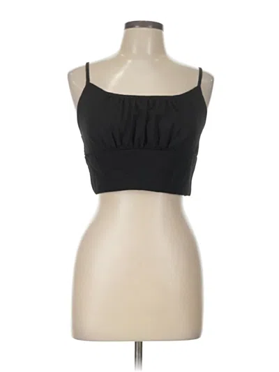 Pre-owned Shein Sleeveless Top Black Sweetheart Neckline Tops