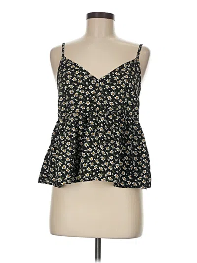 Pre-owned Shein Sleeveless Top Black Sweetheart Neckline Tops