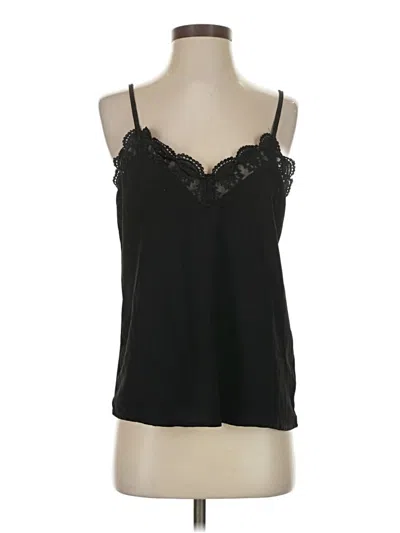 Shein Sleeveless Top Black Sweetheart Neckline Tops