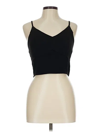 Pre-owned Shein Sleeveless Top Black Sweetheart Neckline Tops