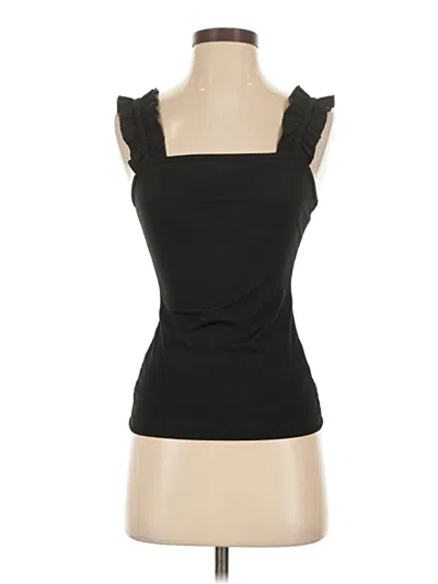Pre-owned Shein Sleeveless Top Black Sweetheart Neckline Tops