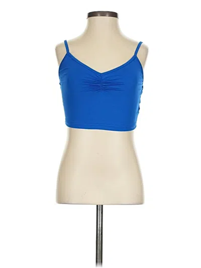 Pre-owned Shein Sleeveless Top Blue Sweetheart Neckline Tops