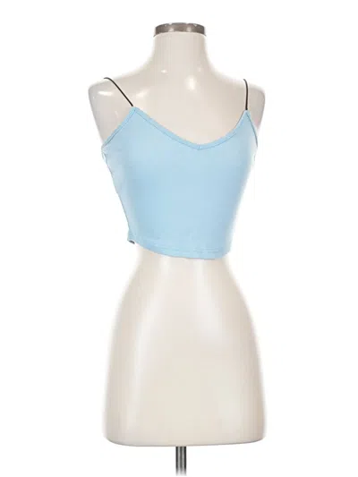 Pre-owned Shein Sleeveless Top Blue Sweetheart Neckline Tops
