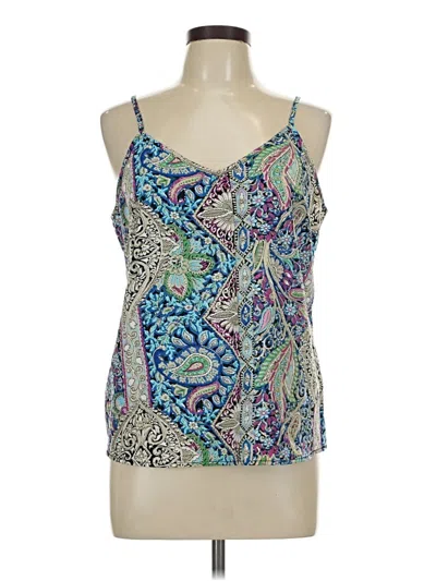 Pre-owned Shein Sleeveless Top Blue Sweetheart Neckline Tops
