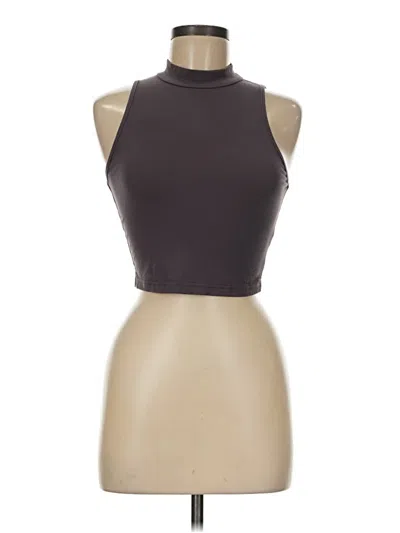 Pre-owned Shein Sleeveless Top Brown Halter Neckline Tops