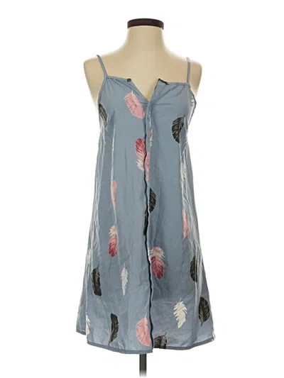 Pre-owned Shein Sleeveless Top Gray Halter Neckline Tops