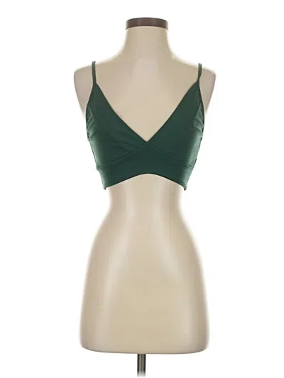 Pre-owned Shein Sleeveless Top Green Sweetheart Neckline Tops