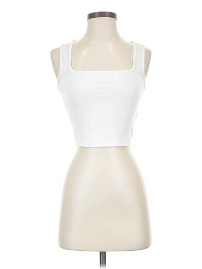 Pre-owned Shein Sleeveless Top Ivory Halter Neckline Tops