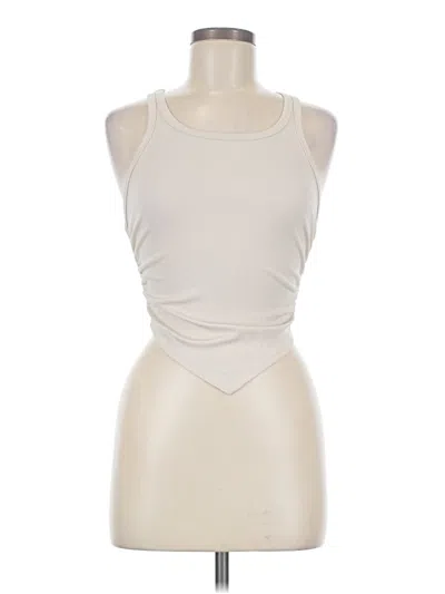 Pre-owned Shein Sleeveless Top Ivory Halter Neckline Tops