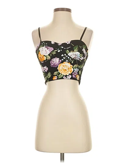Pre-owned Shein Sleeveless Top Ivory Strapless Neckline Tops