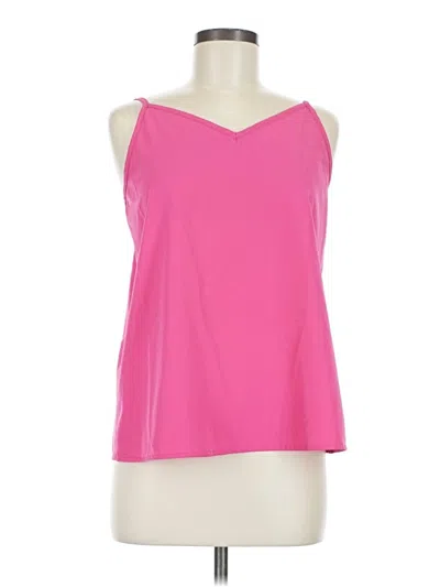Pre-owned Shein Sleeveless Top Pink Halter Neckline Tops