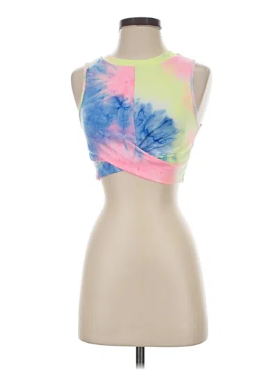 Pre-owned Shein Sleeveless Top Pink Halter Neckline Tops